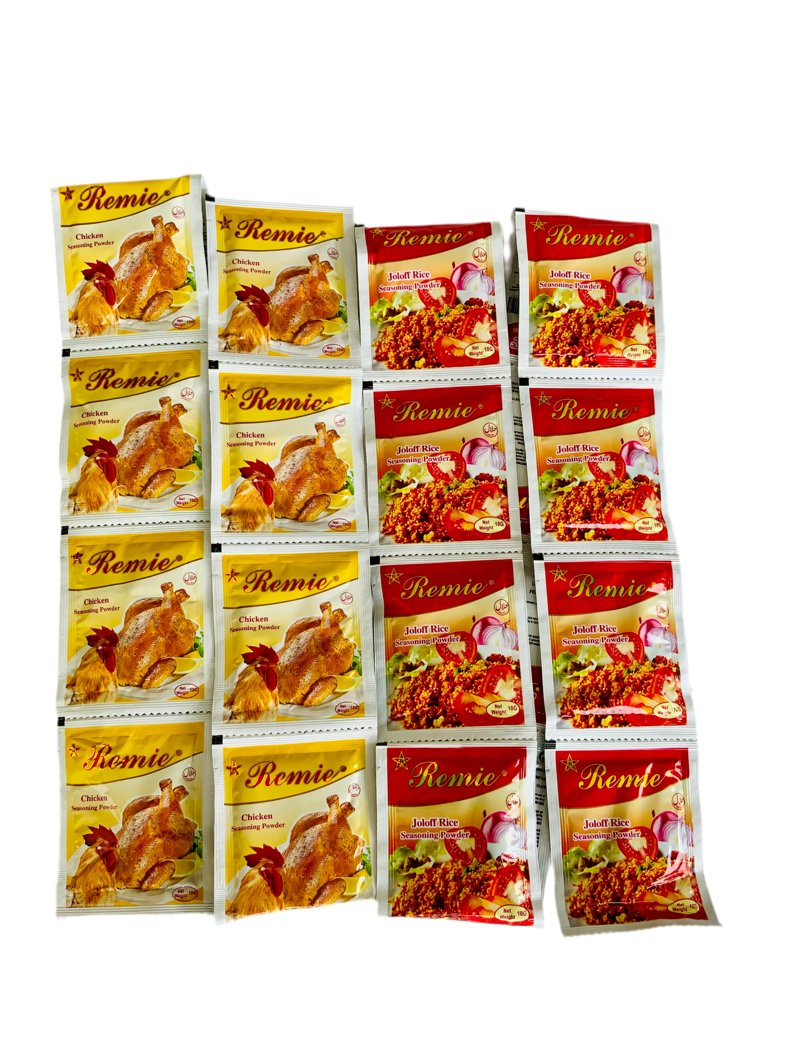 Remie Chicken + Jollof Seasoning Powder 10g x 24 pcs